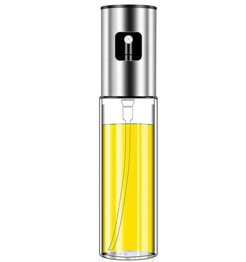 Stainless Steel And Glass Oil Sprayer