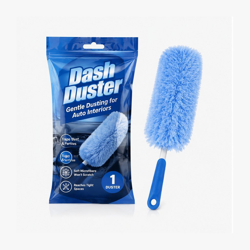 Soft Microfiber Auto Dash Duster